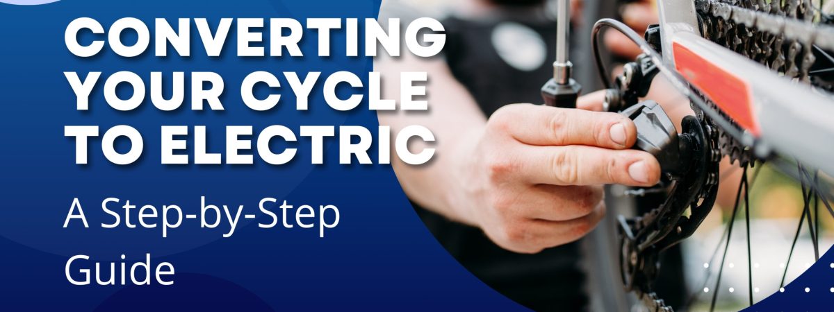 How to convert cycle to electric